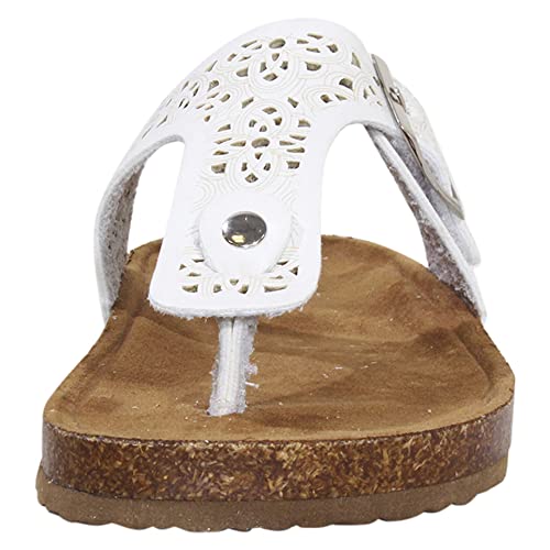 MIA Girl's Cleome (Little Kid/Big Kid) White 2 Little Kid M2