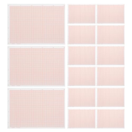 TIDTALEO Papel Cuadriculado A4 100 Hojas, Documento Práctico de Coordenadas para Dibujo Arquitectónico y Actividades Escolares, Resistente y Funcional