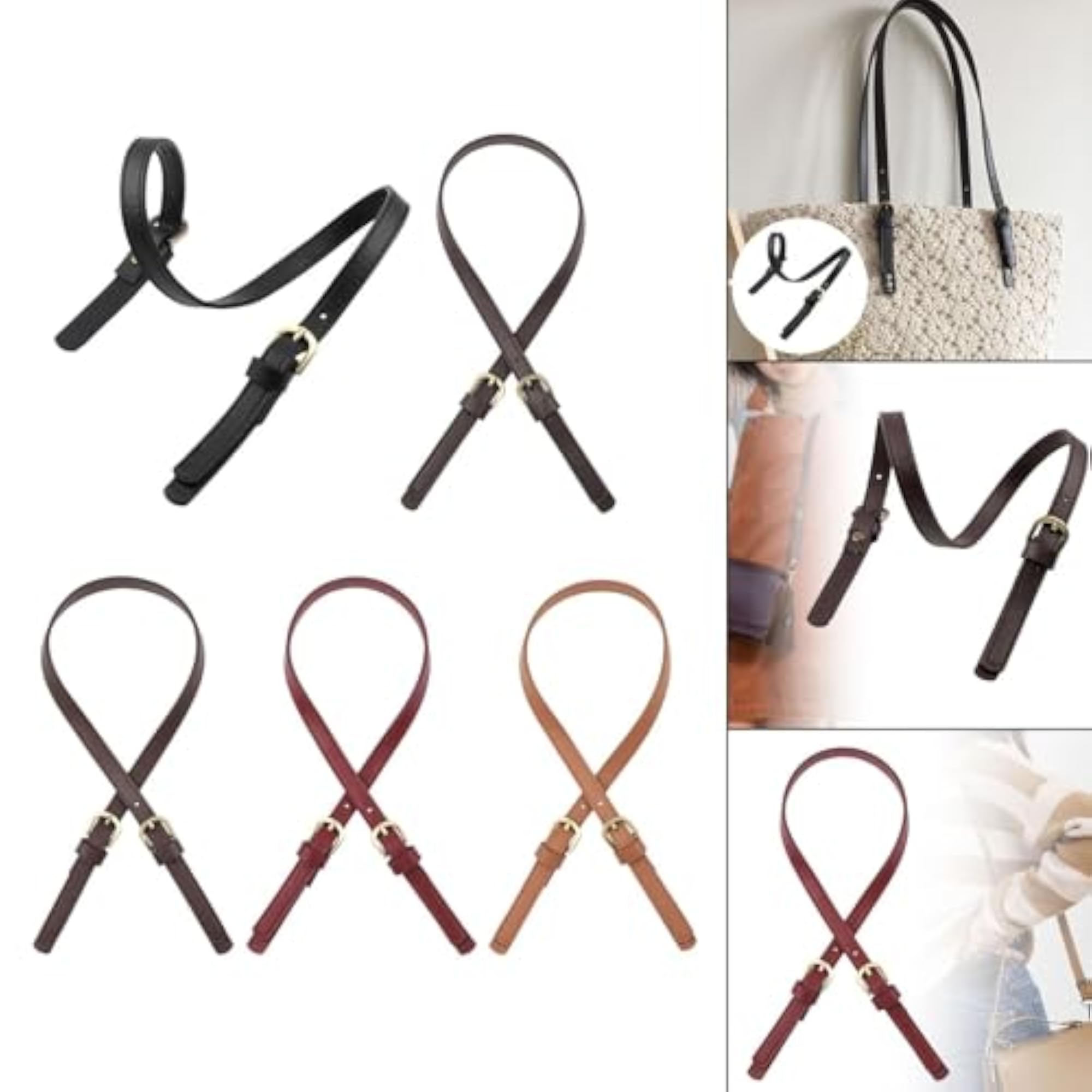 Fashion Adjustable Bag Accessories Crossbody Strap, Black