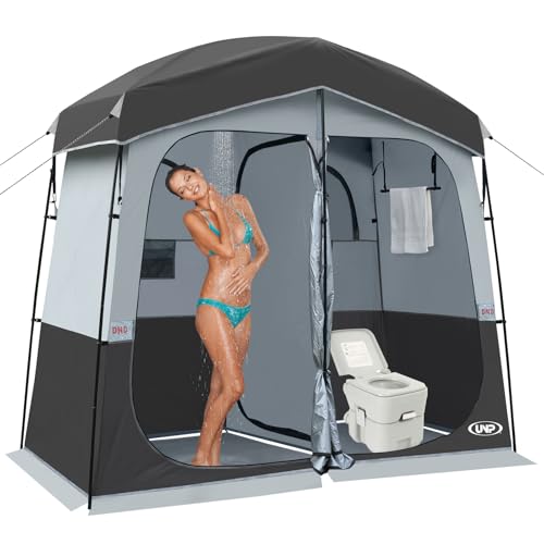 Image of Shower Tent, Outdoor Camping Privacy Shelter-Dressing Changing Room-Portable Toilet Tent for Hiking Sun Shelter Picnic Fishing