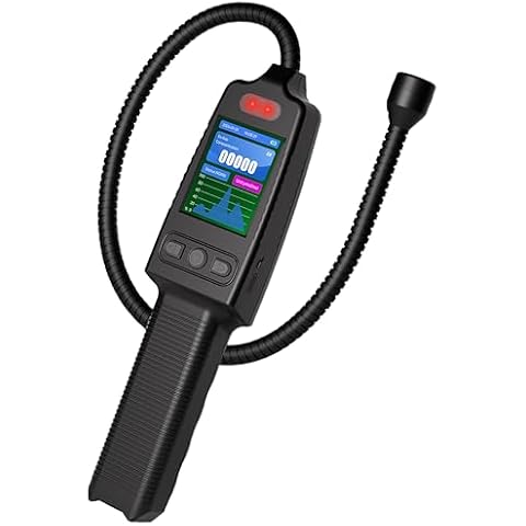 Sooguard Natural Gas Leak Detector, Portable Rechargeable Gas Leak Detector with 11-inch Gooseneck Probe, Locating The Source of Natural Gas, Methane, Propane, LPG,LNG and Combustible ​for Home and RV Cover