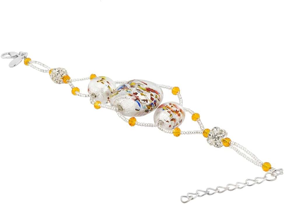 Glass Of Venice Murano Glass Venetian Dream Bracelet - Multicolor