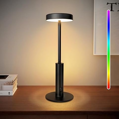 Smanu LED Rechargeable Touch Control Table Lamp Cover