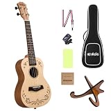 Ukulele Concerto 23 pollici Kit per principianti di Ukulele per Adulti