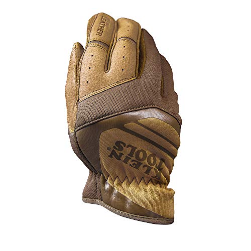 Klein Tools 40226 Journeyman Leather Utility Gloves, Medium,Brown #TOP1