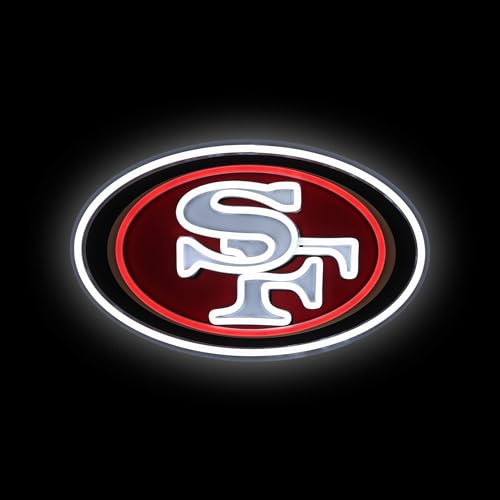 FOCO San Francisco 49ers NFL Team Logo LED Neon Light Up Sign