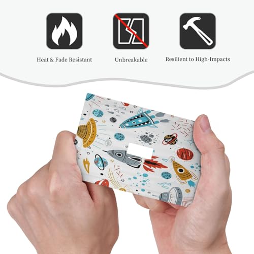 Wpshijia WPSHIJIA01 Cartoon Space Rocket Boys Universe Planet 1 Gang Light Switch Covers Decorative Unique Single Toggle Wall Plate Switchcover Electrical Switchplate For Nursery Kidroom Bathroom Bedroom Decor thumb #5