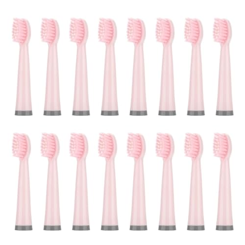 16�̓d�����u���V�����w�b�h�AUPHYLIAN/KONKA/PHYLIAN�\�t�g�u���V�уm�Y���ƌ݊�������(16PCS PINK)