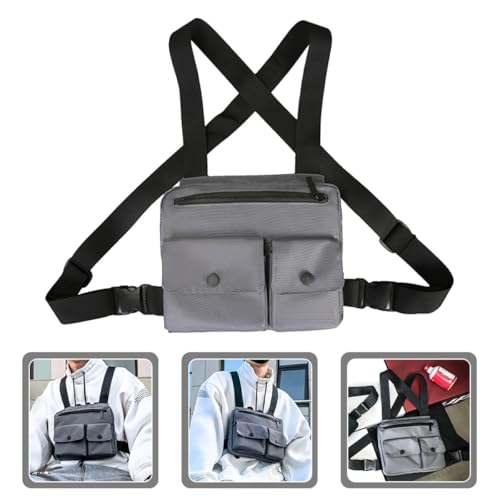 Bolso de pecho de nylon IMIKEYA para camping y aventuras al aire libre 5