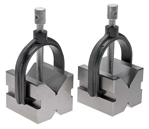 VME VB-05 1" Capacity V Block and Clamp Pair - 1-1/4" wide