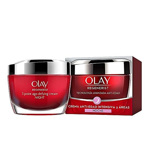Olay Regenerist 3 Áreas Hidratante Anti-Edad Reafirmante Noche, da Firmeza y Reduce el Aspecto de las Arrugas - 50 ml