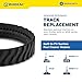 Zodiac Genuine Parts Track Replacement R0526100, Maintains Optimal Traction for Zodiac Suction Cleaners MX6, MX6 Elite, MX8, MX8 Elite
