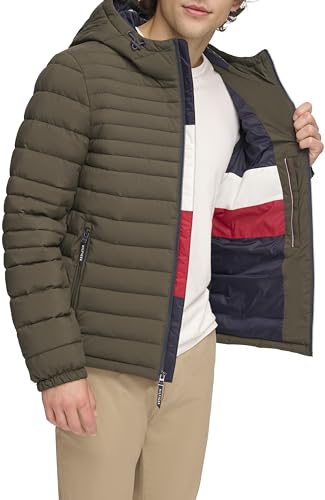 Image of Tommy Hilfiger Mens Quilted Puffer Jacket