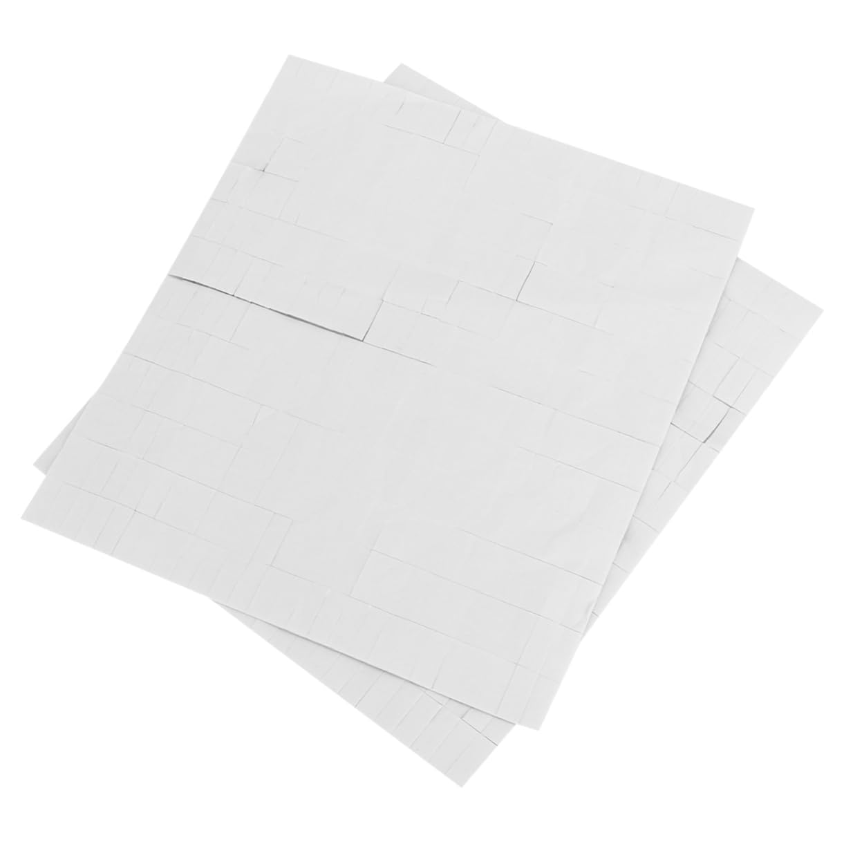 Healeved Strong Paste Tape for Nail Art 624pcs White Double-sided Nail Stickers Manicure Display Strip Board