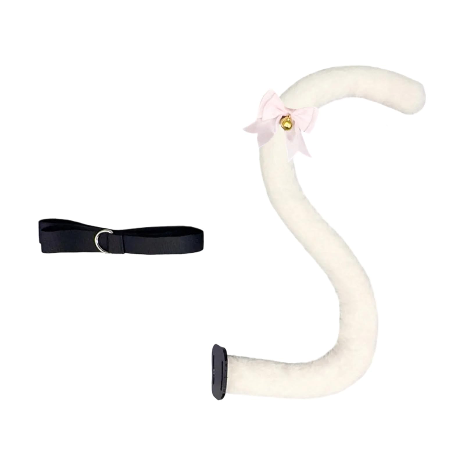 Xjdzineq Kitten Role Play Costume Animal Ear Headband Tail Halloween Animal Cosplay Accessories for Women Girl Birthday Halloween Girls' Headband
