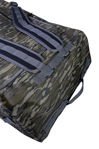 Image of Muddy Outdoors DV8 100L Waterproof Duffle Bag Mossy Oak Bottomland