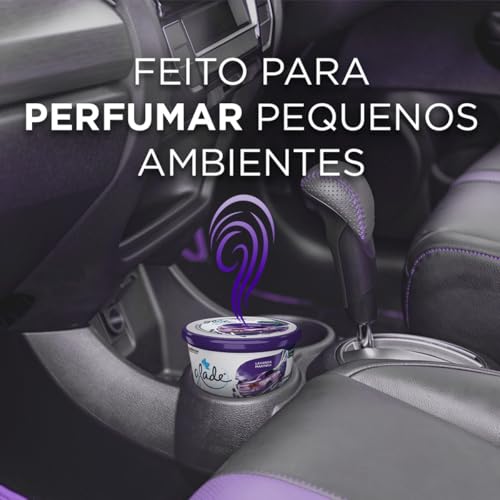 Glade Aromatizador Gel Car Lavanda Marinha 70g