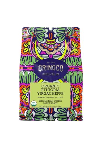 Orinoco Ethiopian Yirgacheffe Light Roast Whole Beans