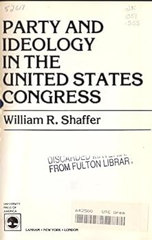 Hardcover Party and ideology in the United States Congress Book