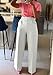 Unybwonn Women Wide Leg Dress Pants High Waisted Straight Leg Slacks Work Pants Casual Trousers White X-Large