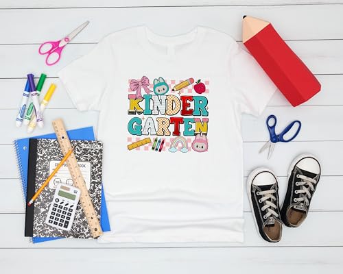 Kindergarten #197 Kids Shirts, X-Small-Medium, Girls, Labooboos, Great for The First Day of School Or Everyday Wear3