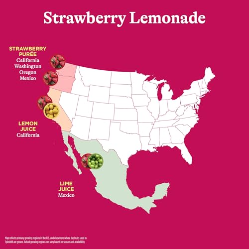 Image of Spindrift Strawberry Lemonade Can 12 Ounce (Pack of 24)