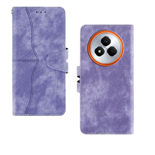 Image of amazon basics Realme Narzo 80 Pro 5G Flip Cover | Card Pockets Wallet & Stand | Flip Cover for Realme Narzo 80 Pro 5G (Purple)