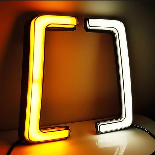 Luz De Led De Montagem Em Ziguezague Na Grade Dianteira Para Ford F150 2009-2014 Luz De Mudança De D