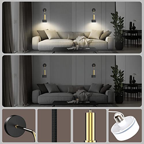 Telhomlite Battery Operated Wall Sconce, Rechargeable Wireless Wall Lights Set Of 2, Rgb Remote Control Dimmable, Memory Function With Auto Timer Ideal For Bedroom, Living Room, Hallway #TOP1