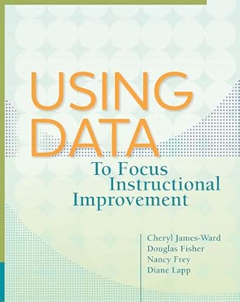 Using Data to Focus Instructional Improvement book cover