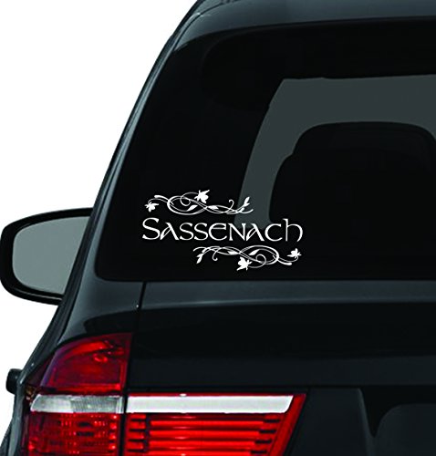 Custom Window Car Decal - Sassenach Vinyl - Sassenach Decal - Sassenach - Unique - Outlander Inspired - Dinna Fash - Gifts - Fancy (12