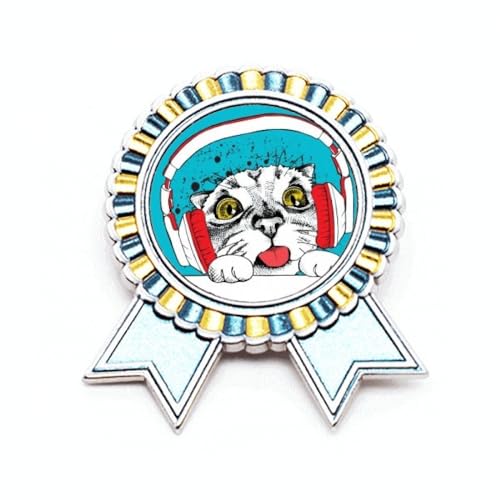 Broche avec casque rouge animaux Blanc M en balade urbaine sécurisée