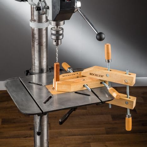 Miniatura 2 de Abrazadera de tornillo de mano de madera de 12 pulgadas, mordazas en ángulo y abrazaderas de tornillo para carpintería, juego de abrazaderas de