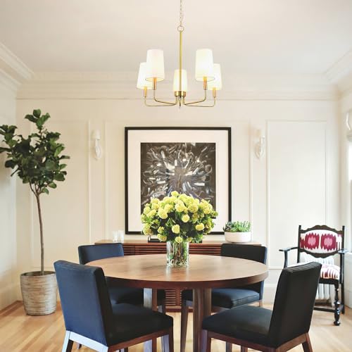 Homebelife HBL022 Chandelier, Brushed Brass thumb #4