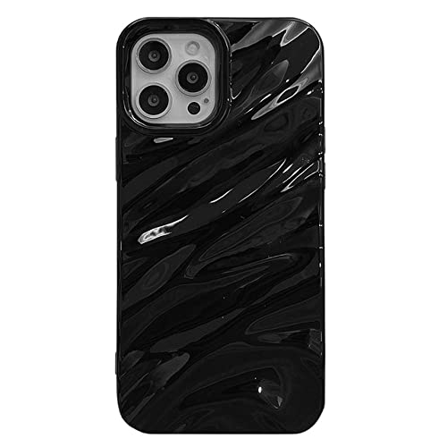 Coque de luxe pour iPhone 12 Pro chic effet plissé