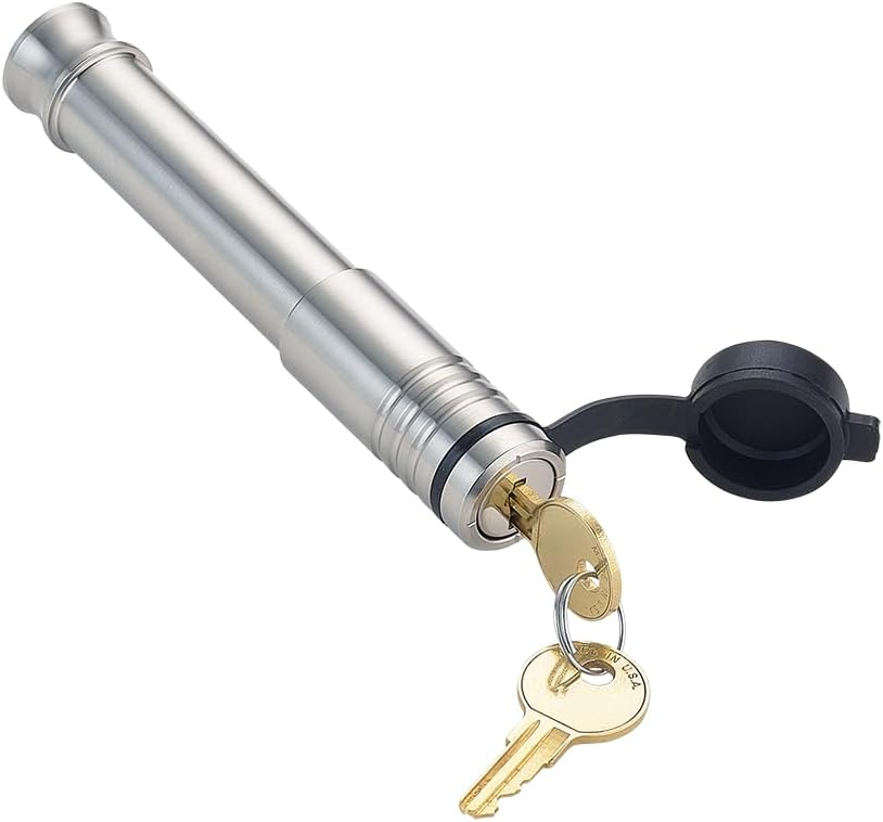 61085 | Hitch Lock for CURT 2" Deep Drop Adjustable Trailer Ball Mount 15K LB Hitch- Fits Adjustable Ball Mount Only - Does NOT FIT Vehicle Receiver