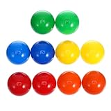 Boules de tombola : fabriquées en plastique de et réutilisable, elles vous serviront de petites boules de tombola