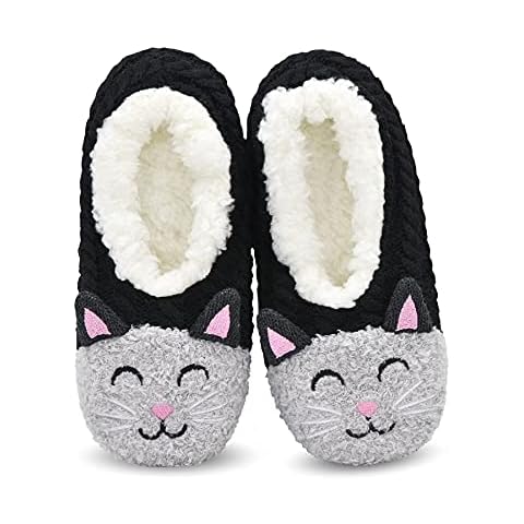 Cozy Animal Slipper Socks with Grippers Cover