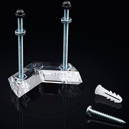 arkorus Skateboard Wall Mount, Premium Skateboard Hanger Vertical Storage Holder Rack for a Floating Effect to Store and Display Your Skate Decks