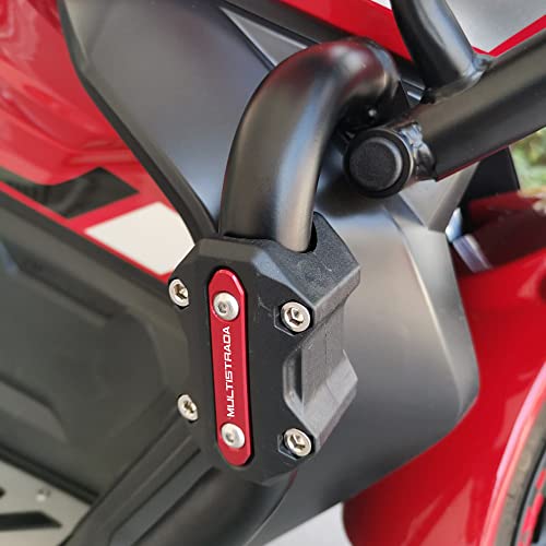 Mowok Motorcycle Engine Guard Bumper Protection Decorative Block Crash Bar Fit For Ducati Multistrada V4 S V4S 950 Multistrada 1200 1260 S St 2010-2022 2023 #TOP3
