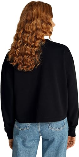 Sweat à col rond Tommy Jeans femme pull décontracté en molleton