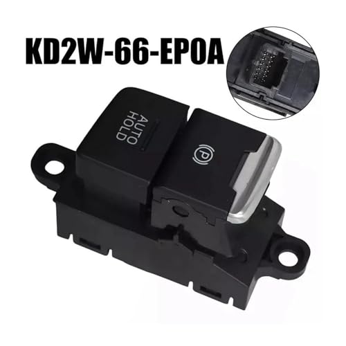 Accesorios interruptor control retención KD2W-66-EP0 con acabado original Mazda 2