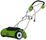 Greenworks 14-Inch 10 Amp Corded Dethatcher 27022 (Renewed)