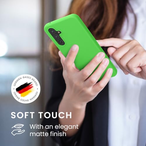 kwmobile Case for Samsung Galaxy A54 5G Case - Soft Cover - Shockproof TPU Material - Wireless Charging - Lime Green by kwmobile - Used condition - Image 4