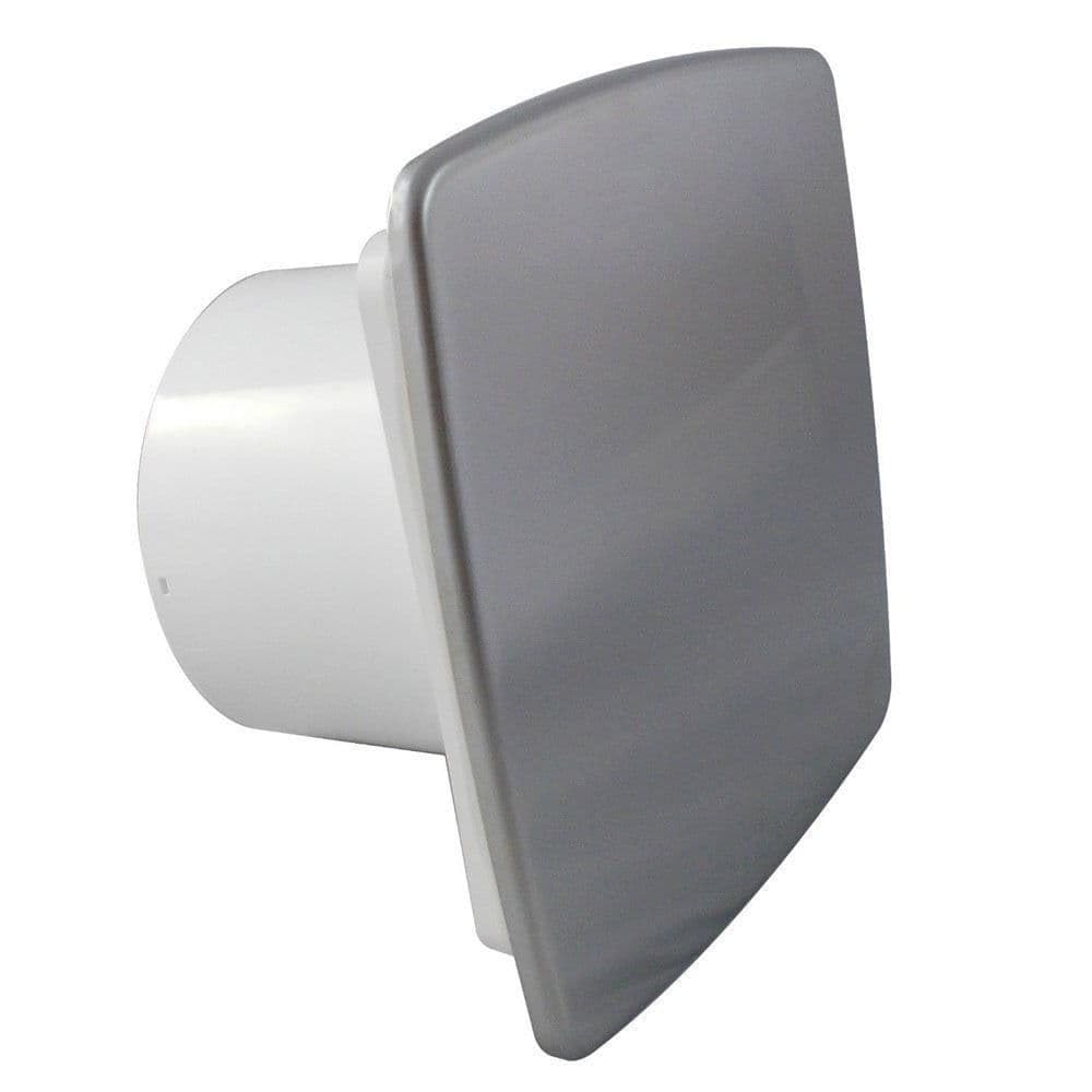 AirTech-UK Bathroom Extractor Fan Nea Style Inox Front with Pullcord