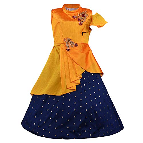 Image of Wish Karo Girls Long Frock Dress-(LF199org)