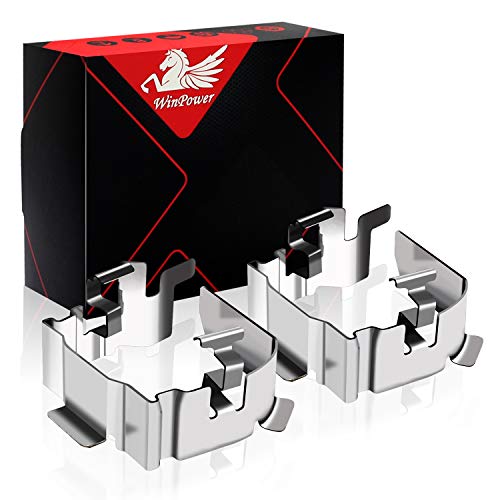 WinPower H1 LED ampoule Base Clips support adaptateur prise support lampe accessoires Conversion Compatible avec Focus/Fiesta 2019 Ecoboost Vivaro Meriva b Peugeot...