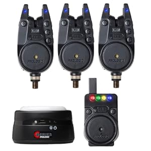 Prologic C-Series Pro Alarm Bissanzeiger Set 3+1+1 mit Zeltlicht