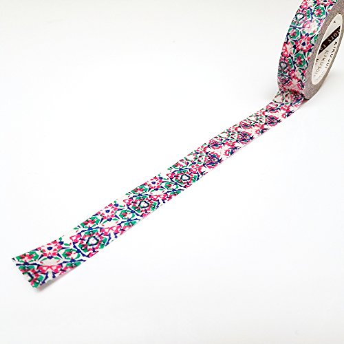 Kikusui Washi Paper Masking Tape/Splendid Childhood Series/Song Of Spring/Song Of Fall/Leaf & Worm (Song Of Fall) #TOP2