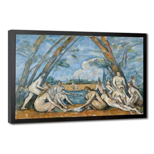 Tableau Cézanne déco mural salon contre les murs vides 41x61